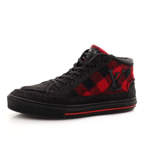 Men's Low-Top Sneakers Wool and Nubuck