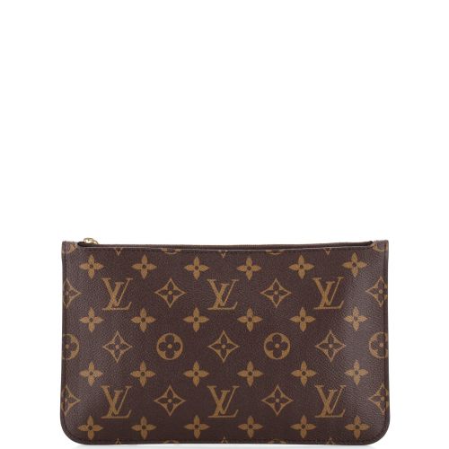 Neverfull Pochette Monogram Canvas Large