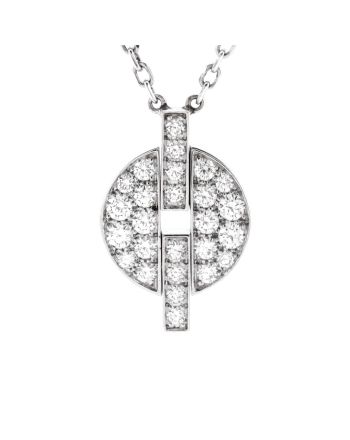 Himalia Pendant Necklace 18K White Gold and Diamonds