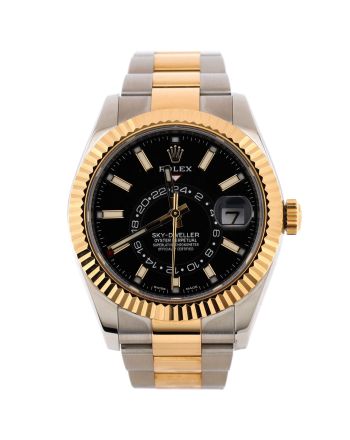 Sky-Dweller Oyster Perpetual Chronometer Automatic Watch Stainless Steel and Yellow Gold 42